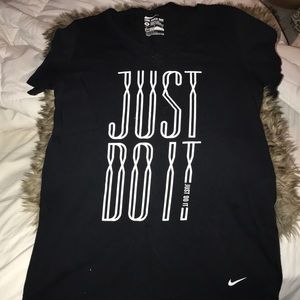 Nike V-Neck Cotton Tee